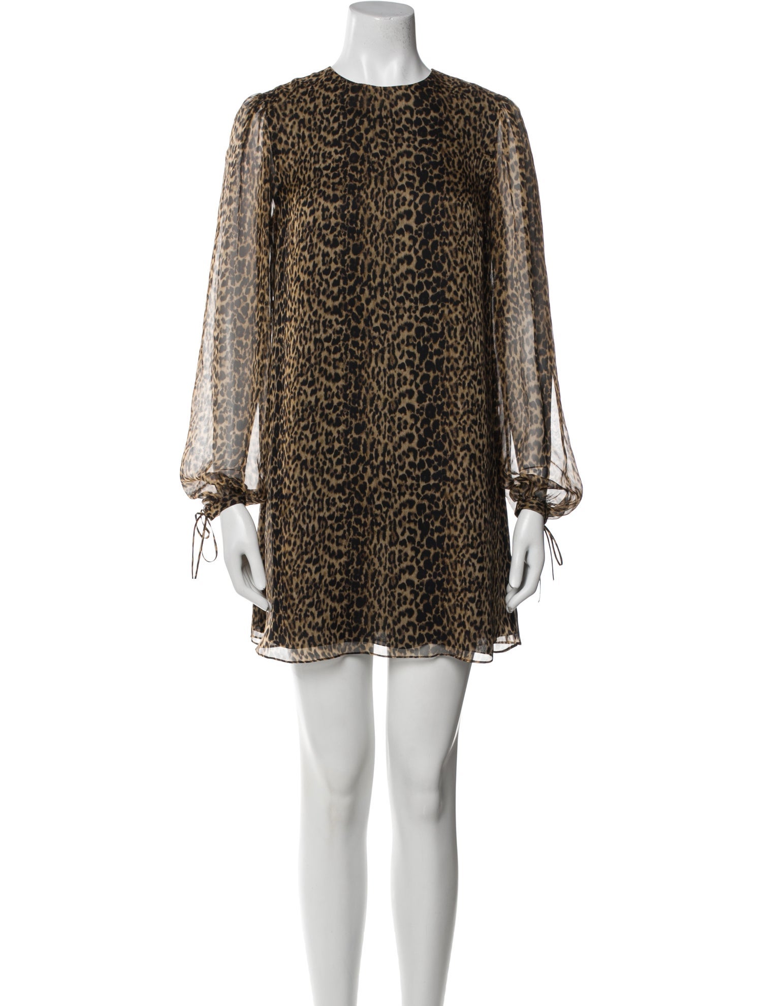 Saint Laurent Silk Mini Dress