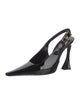 Saint Laurent Patent Leather Slingback Pumps