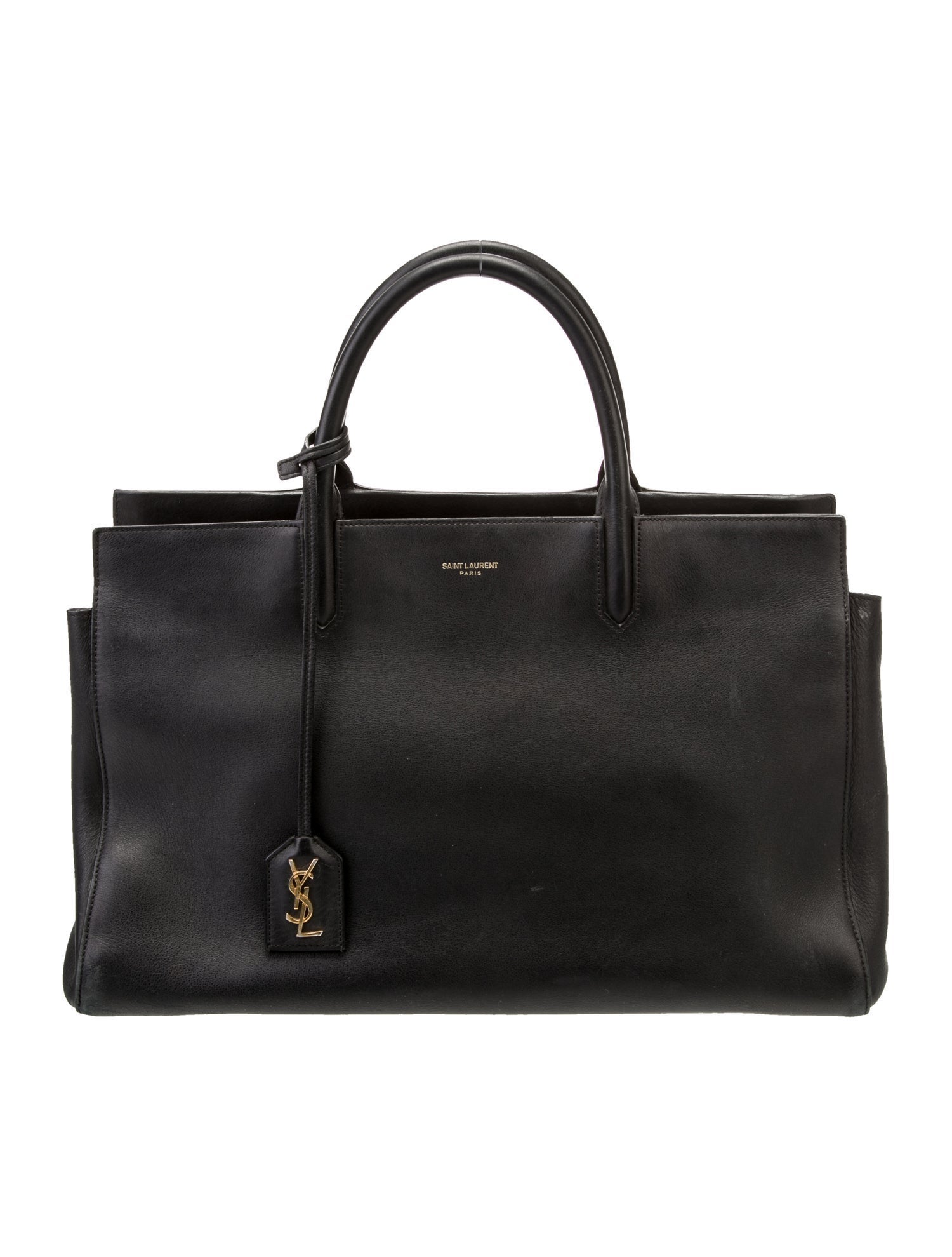 Saint Laurent Leather Sac De Jour