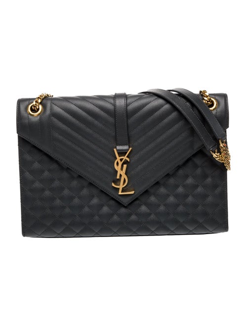 Saint Laurent Quilted Envelope Large
