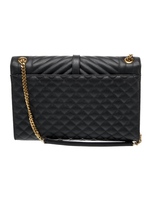 Saint Laurent Quilted Envelope Large