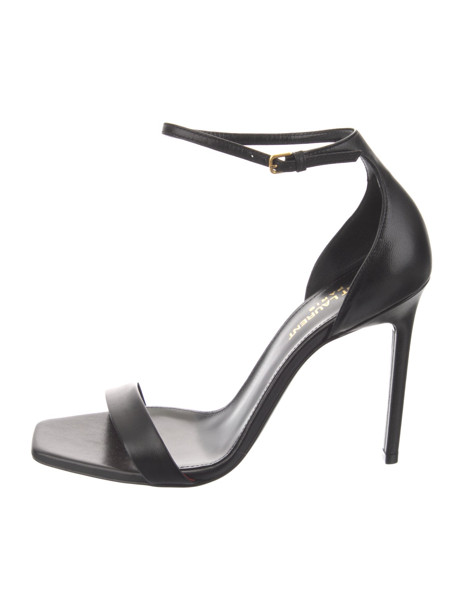 Saint Laurent Leather Sandals w/ Tags