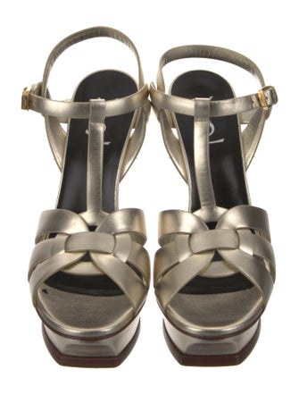 Saint Laurent Leather Sandals