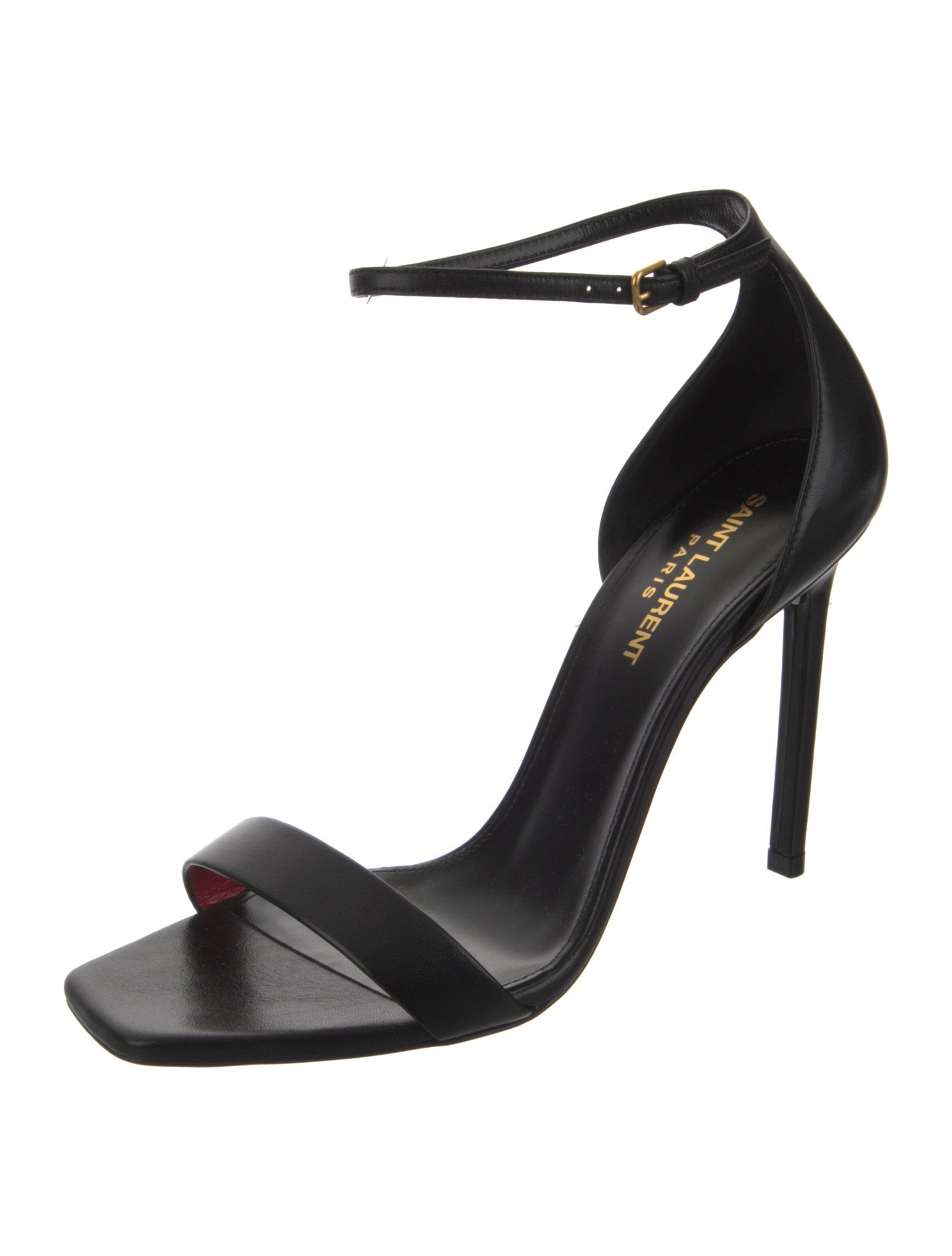 Saint Laurent Leather Sandals w/ Tags