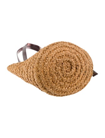 Saint Laurent Raffia Panier