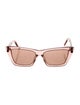 Saint Laurent Mica Wayfarer Sunglasses