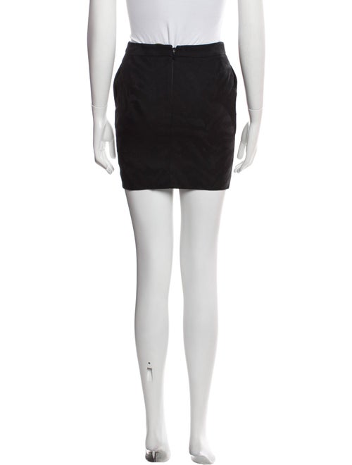 Saint Laurent Virgin Wool Mini Skirt