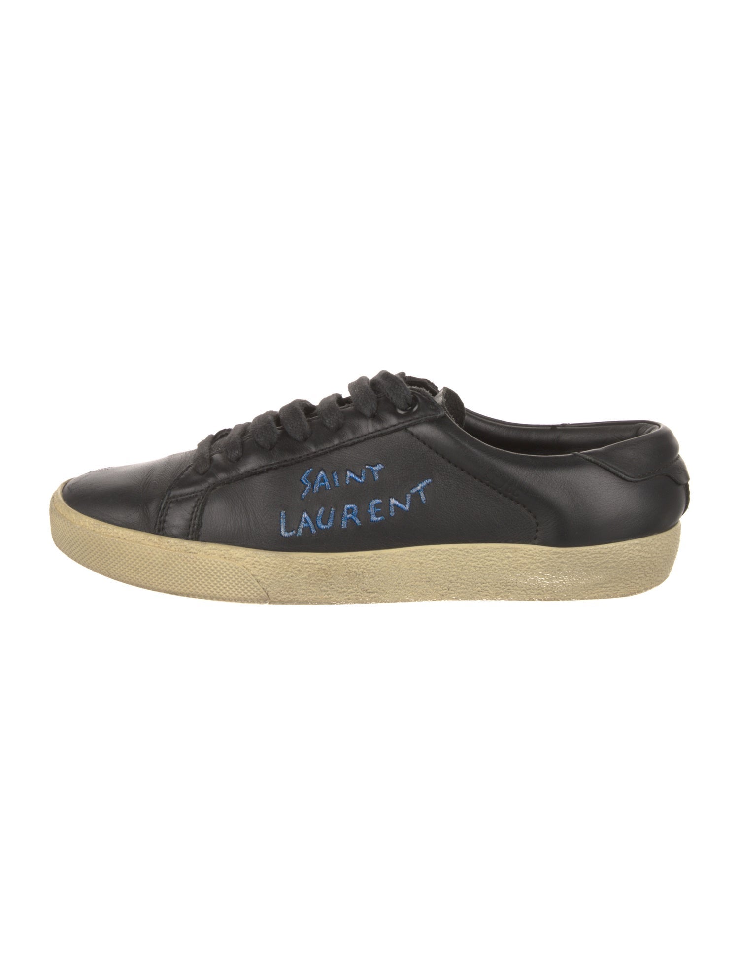Saint Laurent Leather Sneakers