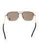 Saint Laurent Square Tinted Sunglasses