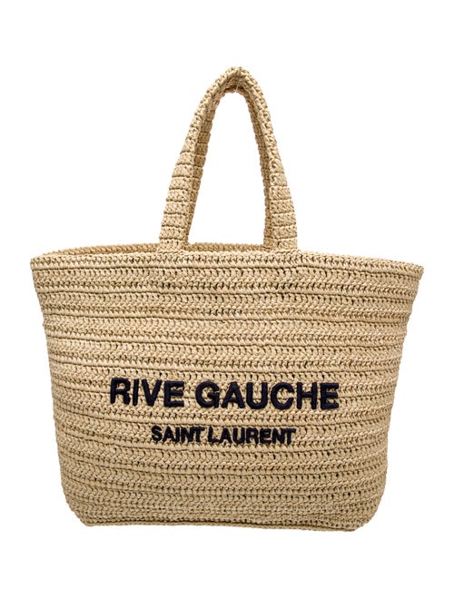 Saint Laurent Raffia Rive Gauche