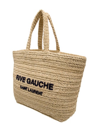 Saint Laurent Raffia Rive Gauche