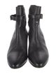 Saint Laurent Leather Moto Boots