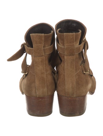 Saint Laurent Suede Boots