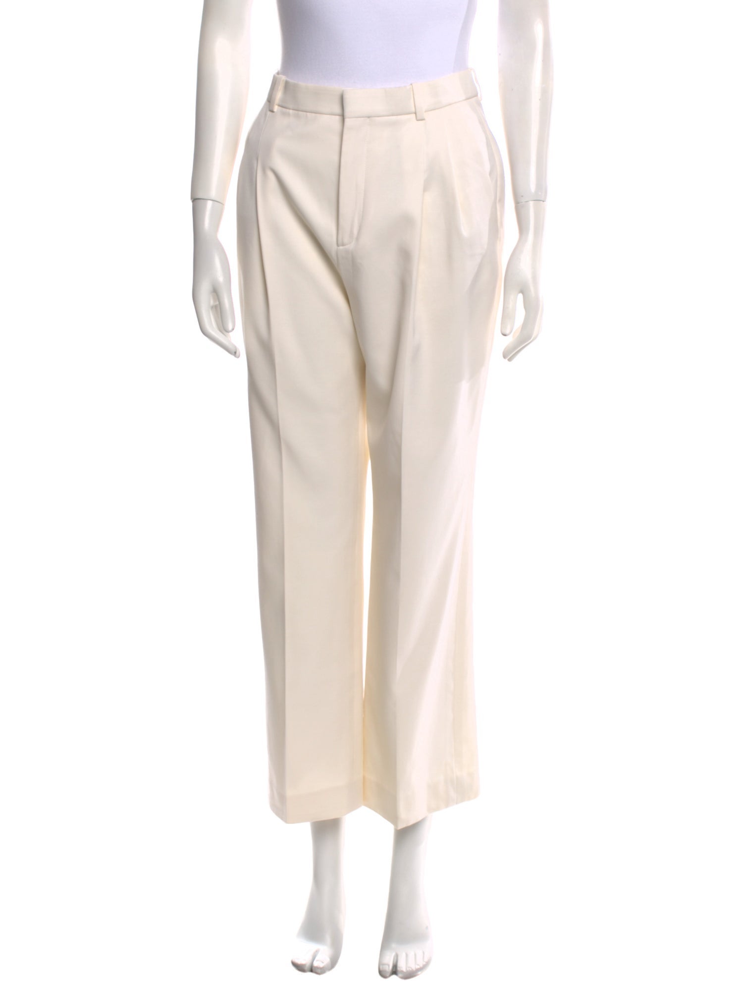 Saint Laurent Wool Wide Leg Pants w/ Tags