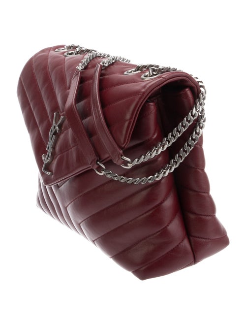 Saint Laurent Chevron LouLou Medium