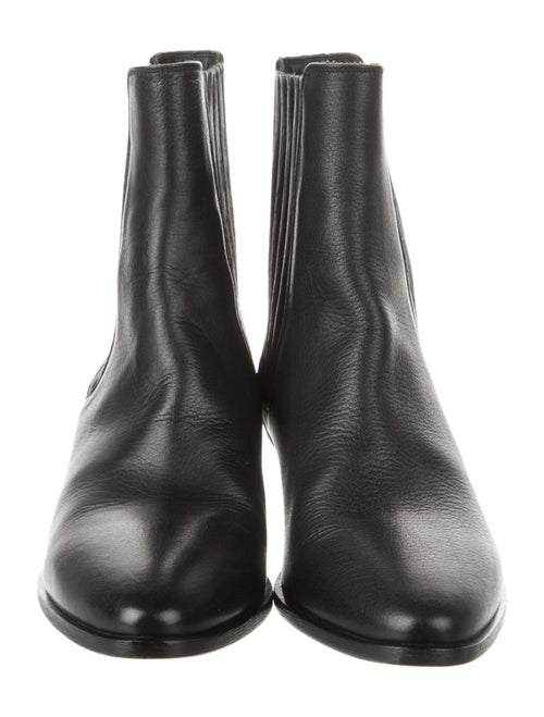 Saint Laurent Leather Chelsea Boots