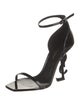 Saint Laurent Patent Leather Sandals