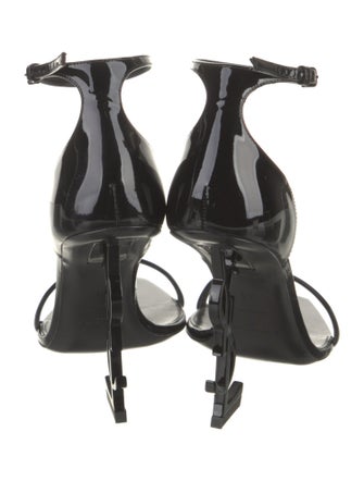Saint Laurent Patent Leather Sandals