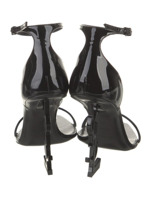Saint Laurent Patent Leather Sandals