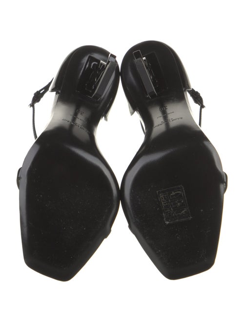 Saint Laurent Patent Leather Sandals