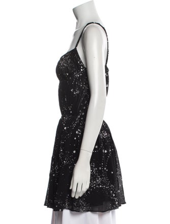 Saint Laurent Square Neckline Sleeveless Tunic