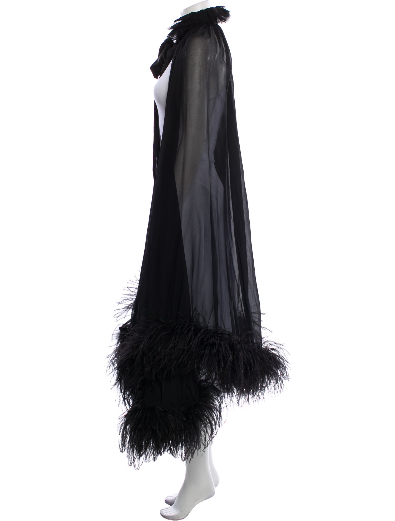 Saint Laurent 2021-2022 Silk Down Coat