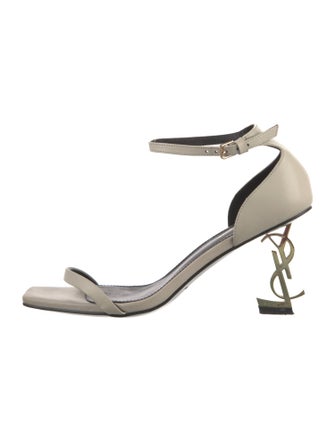 Saint Laurent Patent Leather Sandals