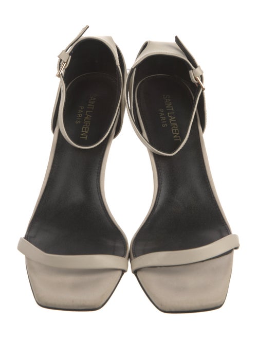 Saint Laurent Patent Leather Sandals