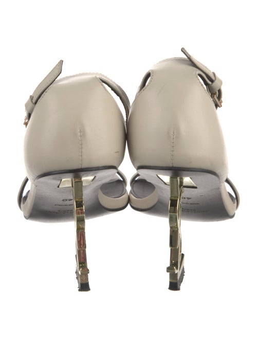 Saint Laurent Patent Leather Sandals