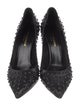 Saint Laurent Leather Studded Accents Pumps