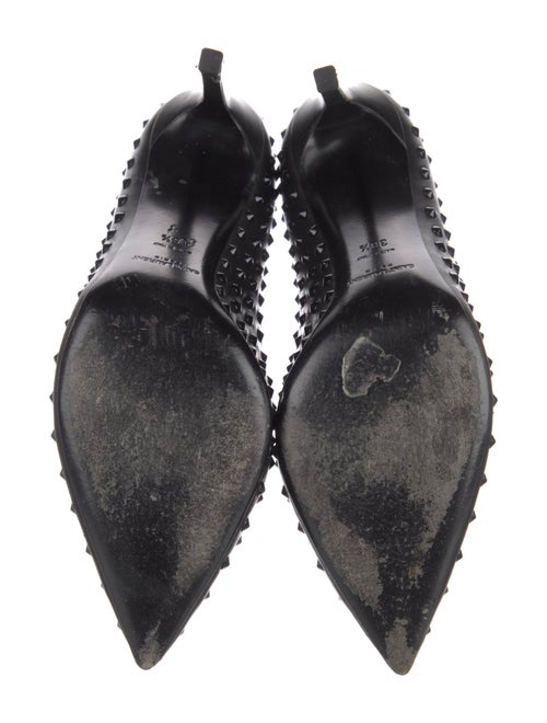 Saint Laurent Leather Studded Accents Pumps