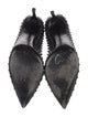 Saint Laurent Leather Studded Accents Pumps