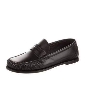 Saint Laurent Leather Loafers