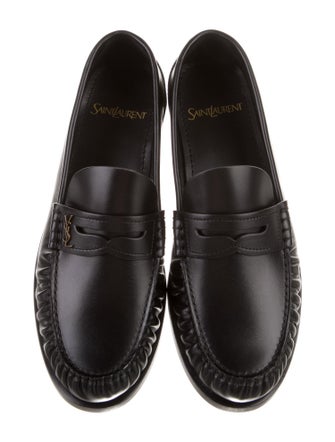 Saint Laurent Leather Loafers
