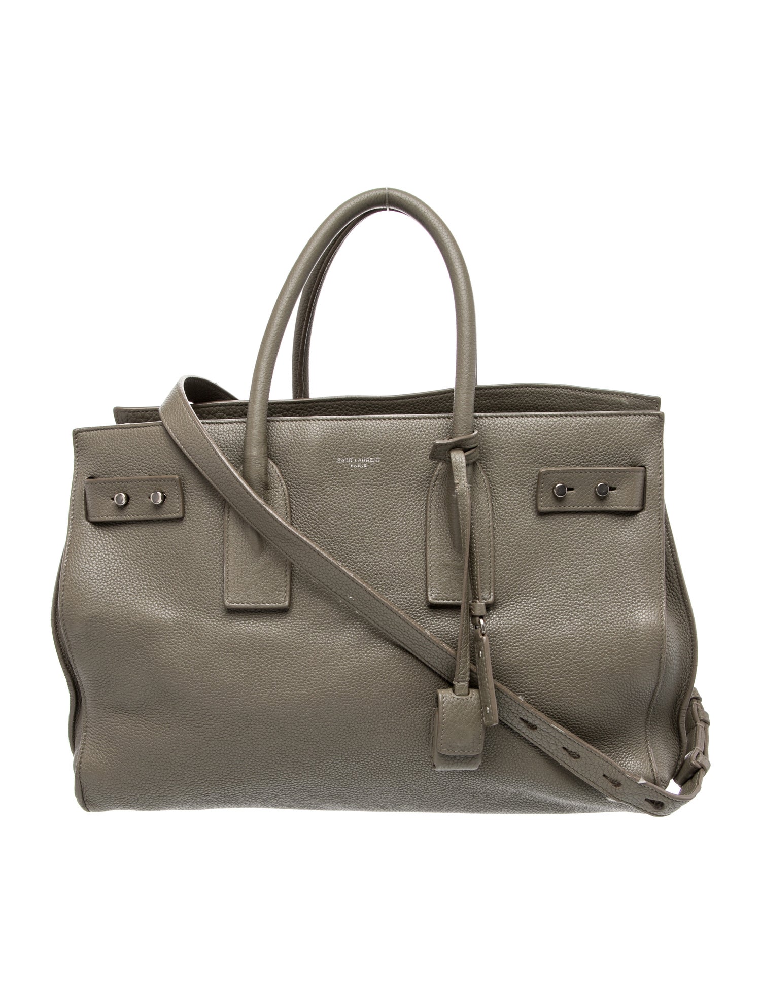 Saint Laurent Leather Sac De Jour