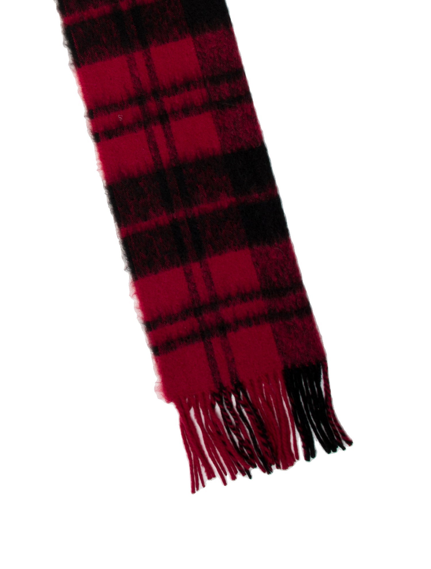Saint Laurent Wool Striped Scarf