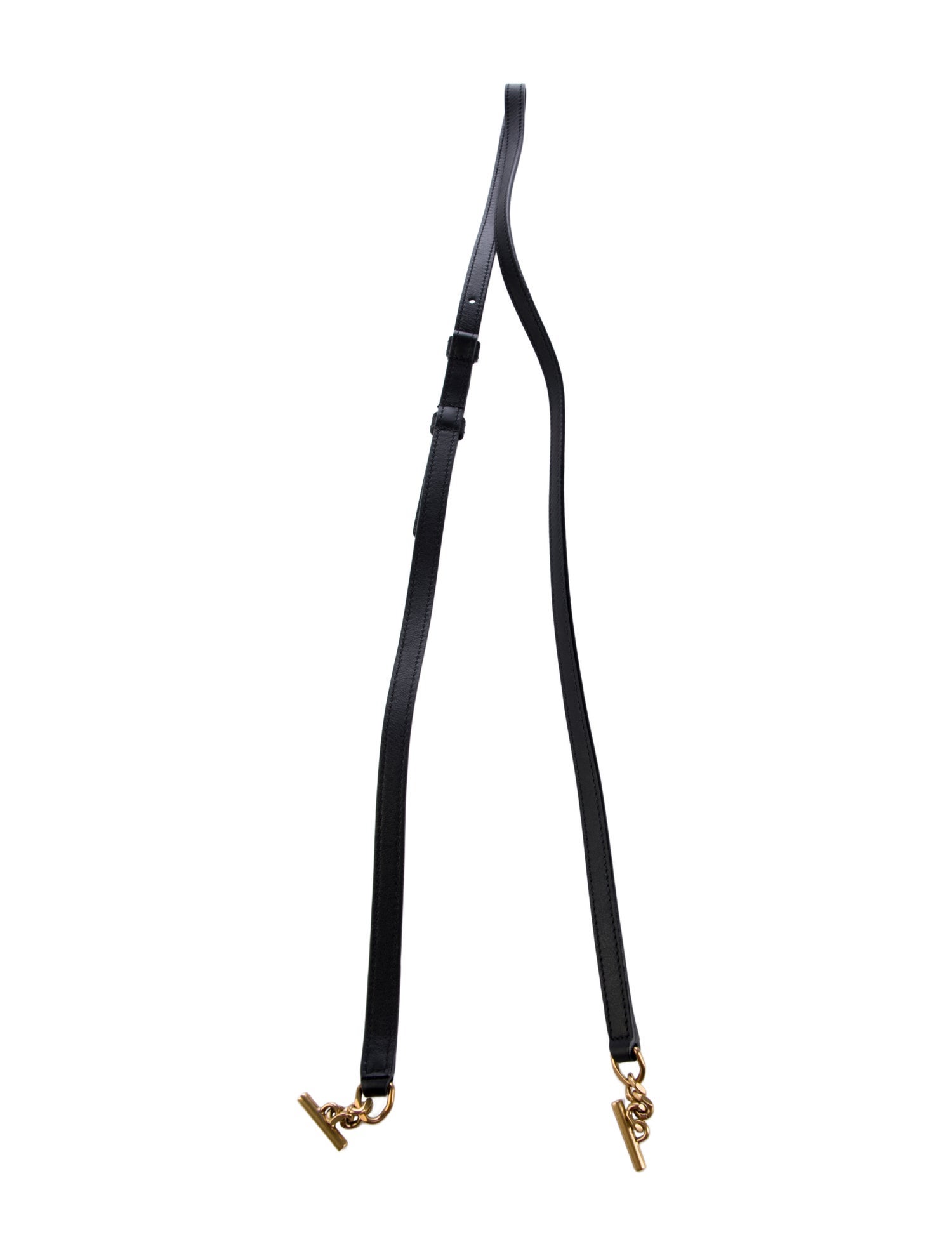 Saint Laurent Chainlink Leather Bag Strap