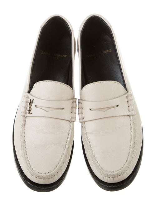 Saint Laurent Leather Loafers