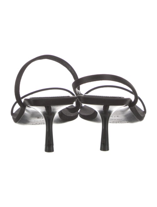 Saint Laurent Satin Slingback Sandals