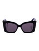 Saint Laurent Oversize Tinted Sunglasses