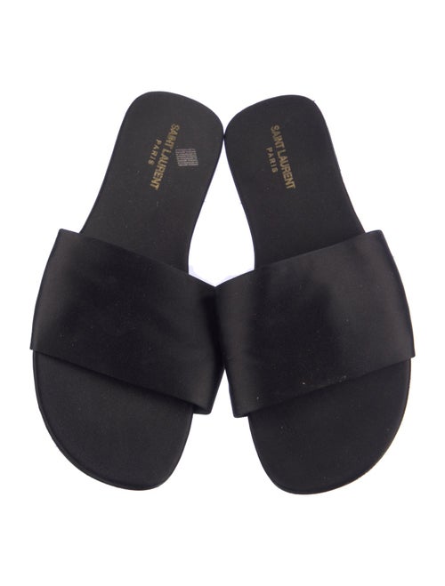 Saint Laurent Satin Slides