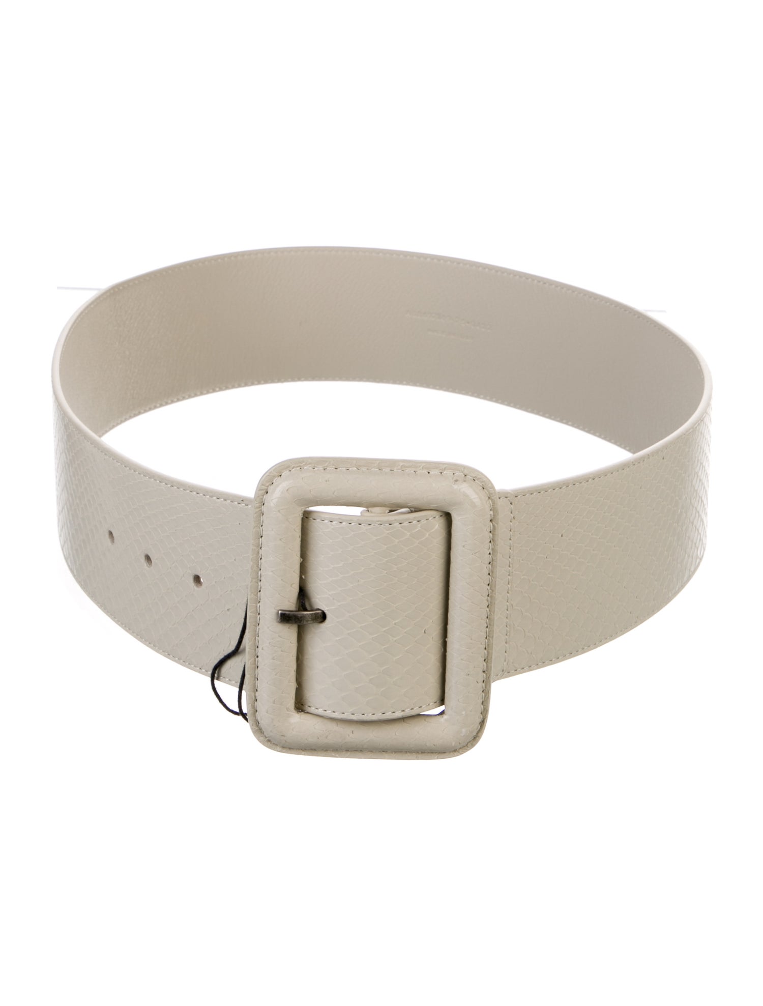 Saint Laurent Wide Leather Waist Belt w/ Tags
