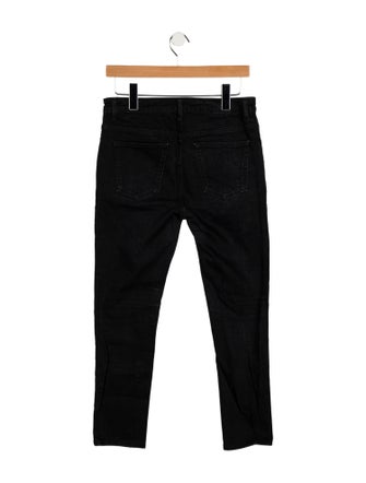 Saint Laurent Mid-Rise Skinny Leg Jeans