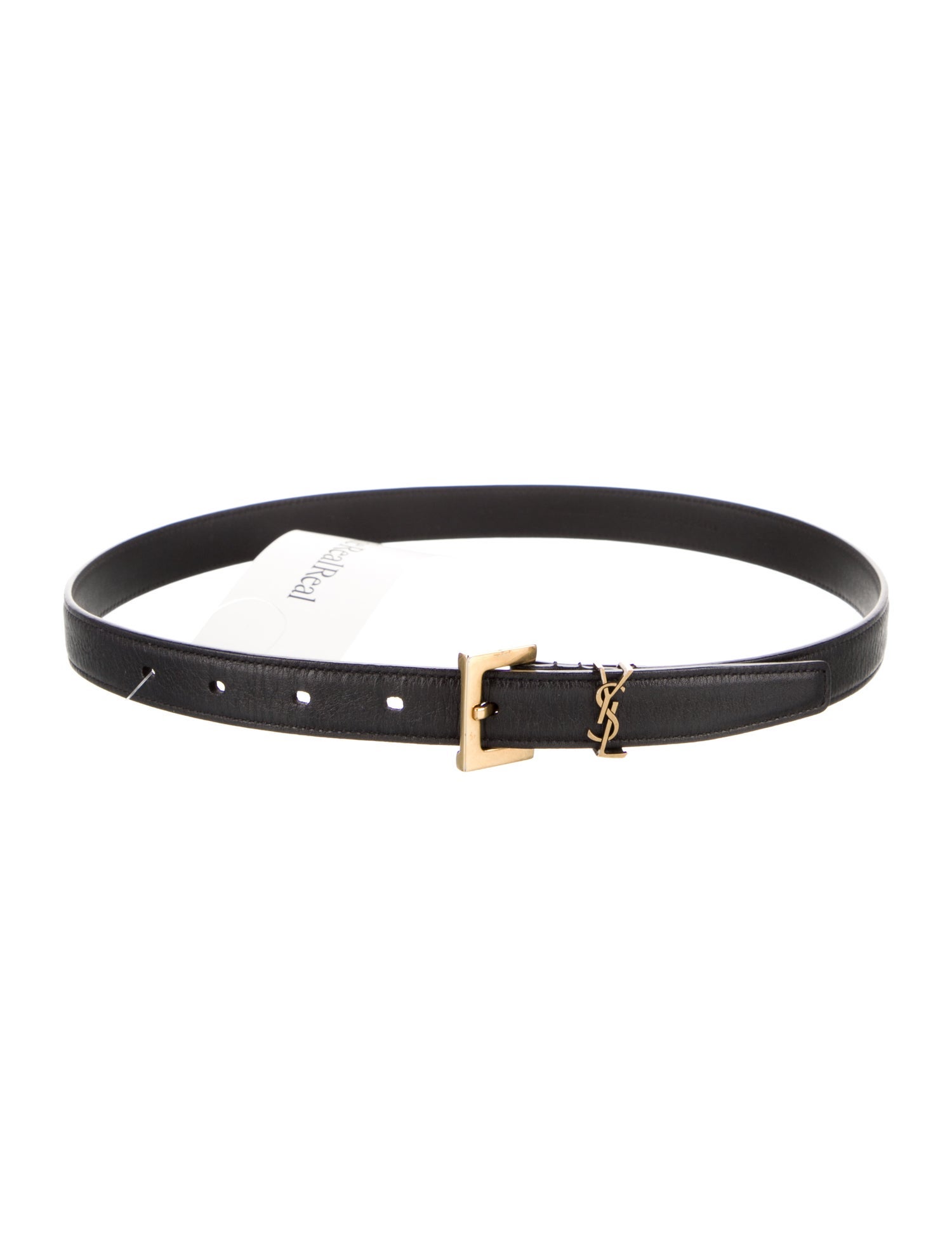 Saint Laurent Skinny Leather Belt Kit