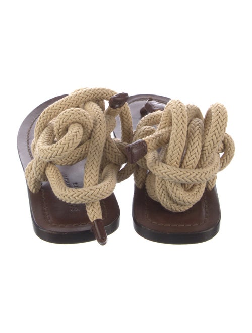 Saint Laurent Leather Gladiator Sandals