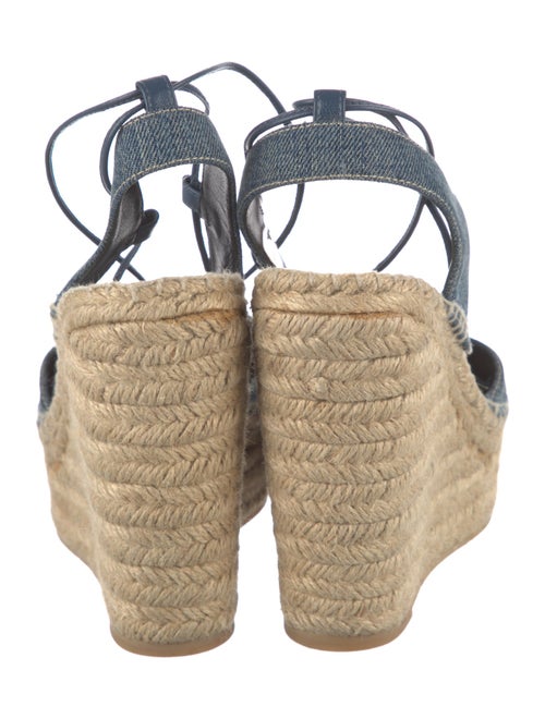 Saint Laurent Denim Espadrilles