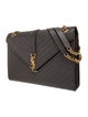 Saint Laurent Chevron Shoulder Bag Large