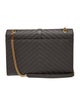Saint Laurent Chevron Shoulder Bag Large