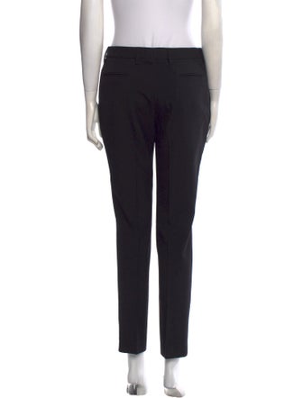 Saint Laurent Virgin Wool Straight Leg Pants