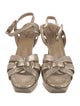 Yves Saint Laurent Leather Sandals